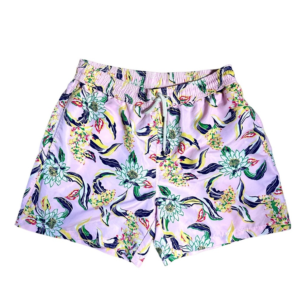 Polo Ralph Lauren men’s mesh lined pink swim trunks Size Large